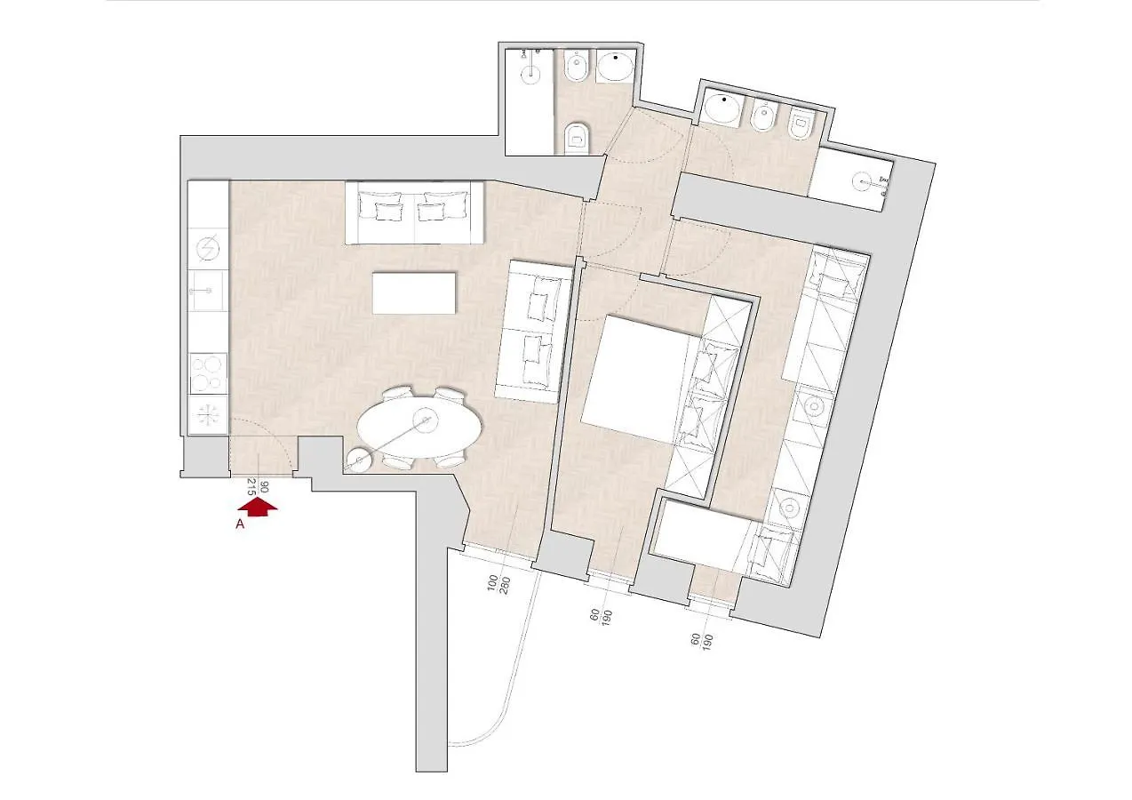Marcora 6 G Luxury Living Apartment Milan Italy